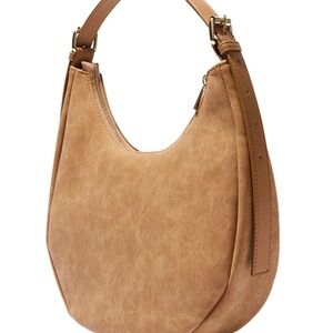 4TH & RECKLESS Una Faux Suede Crescent Bag